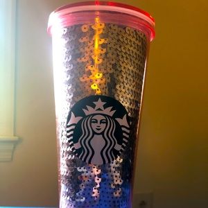 Pink Sequence Starbucks cup. 💖